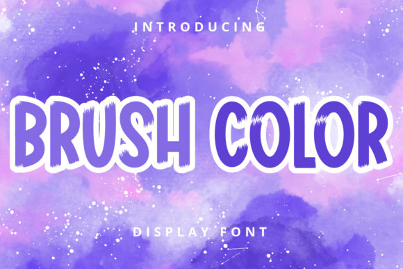 Brush Color Typeface: Elevating Digital Brand Identity