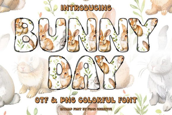 Bunny Day: A Playful Color Font Review for Brand Designers