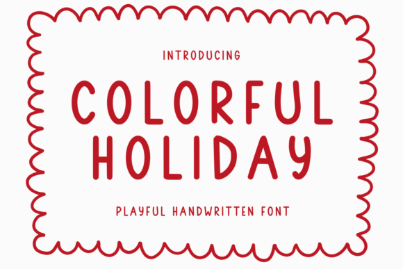 Color Holiday Typeface: Elevate Your Digital Brand Identity