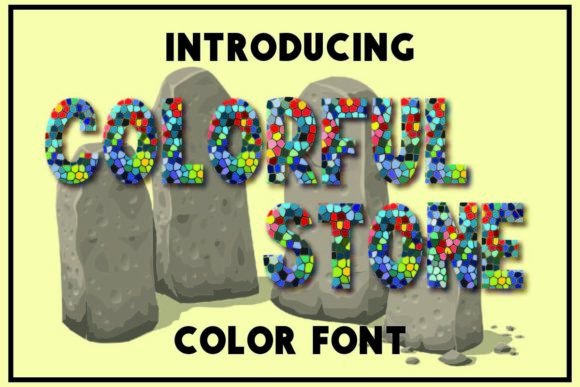Colorful Stone Typeface: A Creative Review for Small Business Branding