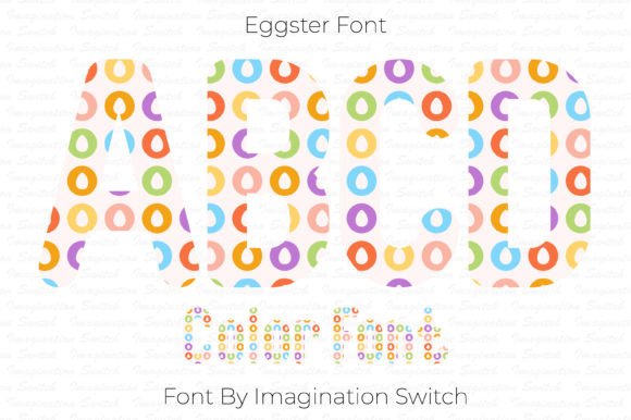 Eggster: A Color Font for Vibrant Editorial Design