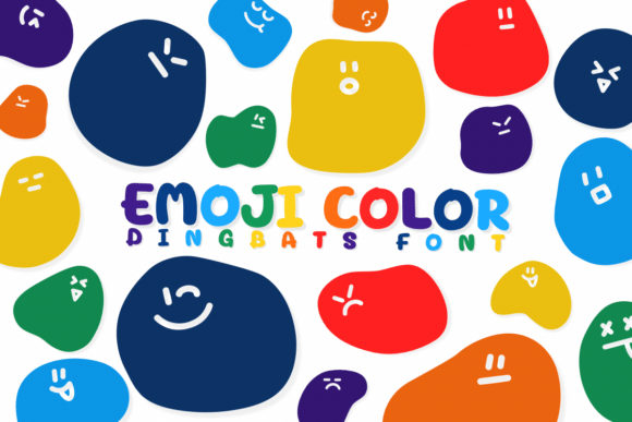 Emoji Color: A Playful Dingbats Typeface for Modern Editorial Design