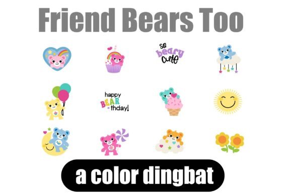 Friend Bears Too: A Whimsical Typeface for Editorial Design
