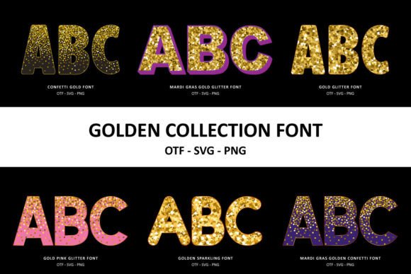Golden Collection Typeface: Elevating Brand Identity with Luxury Typography