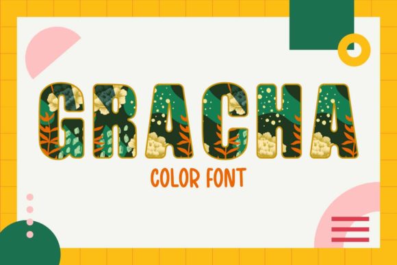 Gracha Typeface: Adding Floral Life to Campaign Visuals