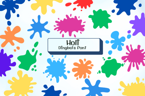 Holi: A Playful Display Font for Festive Editorial Design
