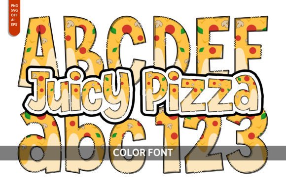 Juicy Pizza Typeface: A Creative Review for Small Business Branding