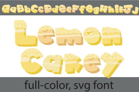 Lemon Cakey: A Sweet Display Typeface for Modern Web Design