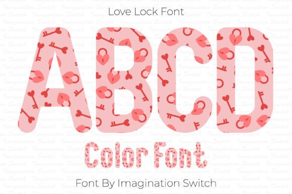 Love Lock: A Color Font for Distinctive Web Typography