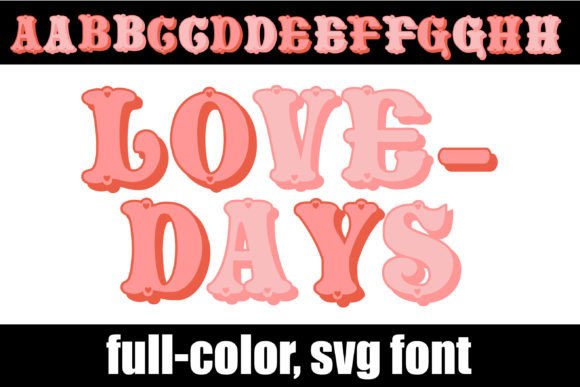Lovedays: The Color Font That Brings Playful Brand Personality to Life
