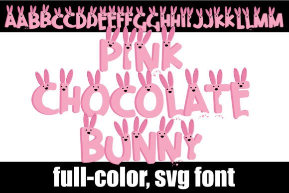 Pink Chocolate Bunny: The Creative Font for Scroll-Stopping Visuals