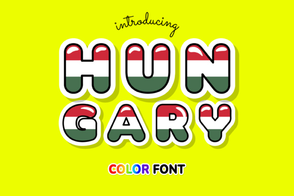 Reviewing Hungary: A Color Font for Instant Brand Identity