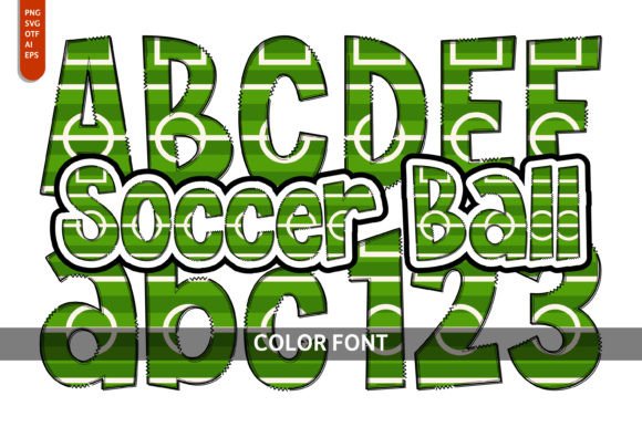 Soccer Ball Typeface: A Playful Choice for Editorial Design