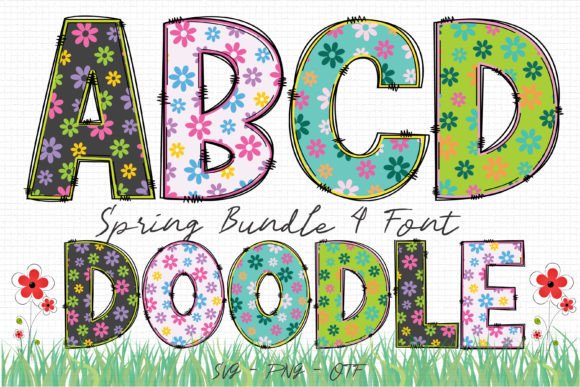 Spring Clip: The Sweet Typeface for Seasonal Craft Designs