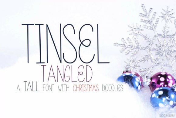 Tinsel Tangled Font Review