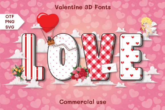 Valentine 3d: The Playful Typeface for High-Impact Campaigns