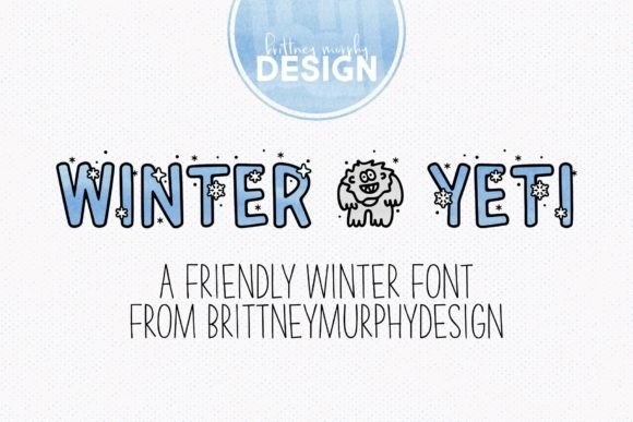 Winter Yeti Typeface Review: A Creative Font for Seasonal Campaigns